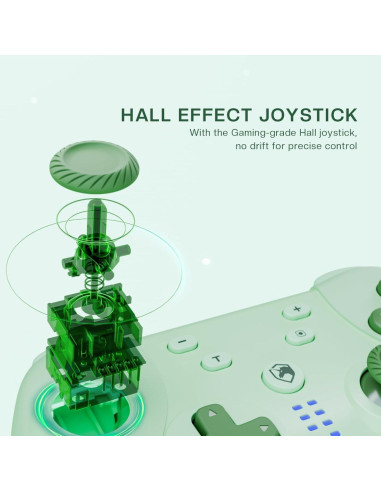 Controlador Inalámbrico ECHTPower Pro para Switch/PC/Android