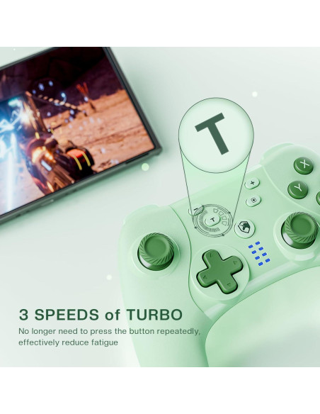 Controlador Inalámbrico ECHTPower Pro para Switch/PC/Android