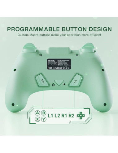 Controlador Inalámbrico ECHTPower Pro para Switch/PC/Android