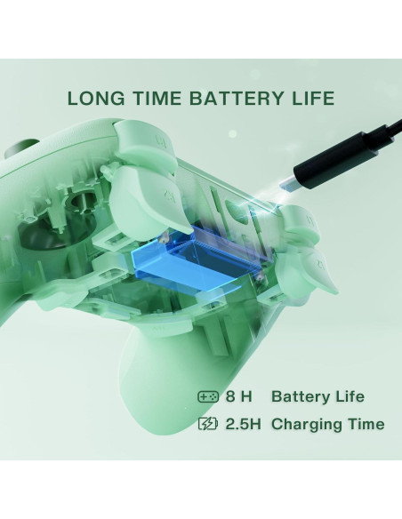 Controlador Inalámbrico ECHTPower Pro para Switch/PC/Android