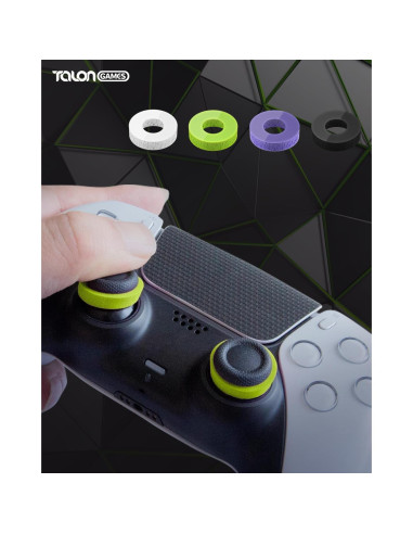 Anillos de Joystick TALONGAMES Verde Suave - 6 Unidades
