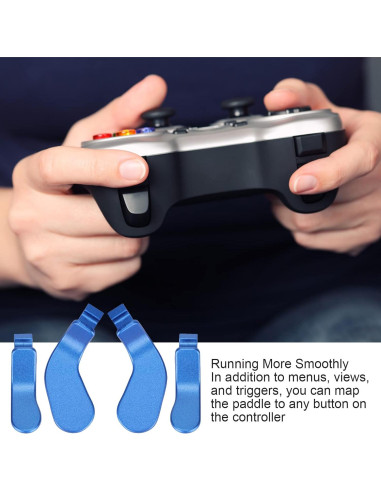 Palas Intercambiables PUSOKEI para Controlador Elite 2 Azul