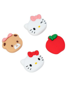 Tapa de Agarre Joycon WISHAVEN Gato y Manzana 4PCS