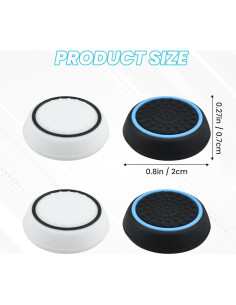 20 Tapas de Agarre de Pulgar Silicona DALQUIS Antideslizantes 2