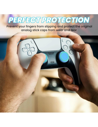 20 Tapas de Agarre de Pulgar Silicona DALQUIS Antideslizantes