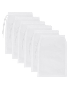 Bolsas de Filtro de Acuario HJZHII 22.86x12.7 cm Malla Fina (6 Pzs)