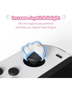 Tapones de Silicona GeekShare para Joy Con - 4PCS Lindo 2