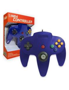 Controlador con cable Old Skool para Nintendo 64 - Azul
