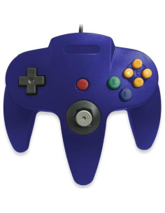 Controlador con cable Old Skool para Nintendo 64 - Azul 2