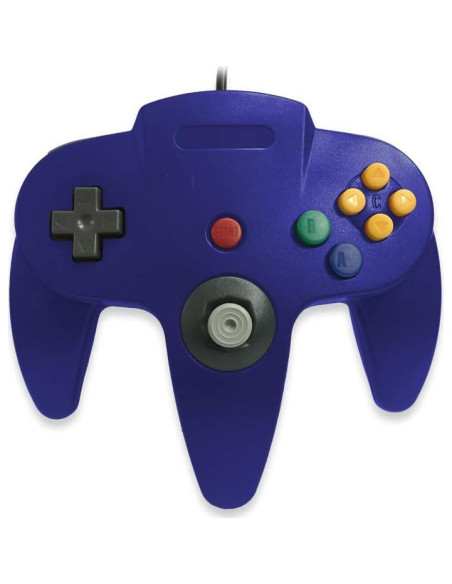 Controlador con cable Old Skool para Nintendo 64 - Azul