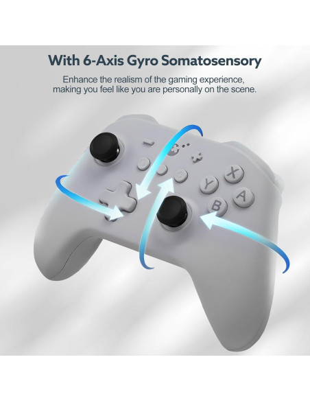 Controlador GuliKit KK3 Inalámbrico para Switch y PC