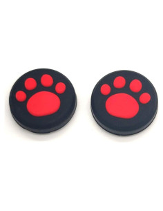 2 Tapas Silicona Joystick Ambertown Rojo para Switch Lite