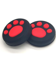 2 Tapas Silicona Joystick Ambertown Rojo para Switch Lite 2