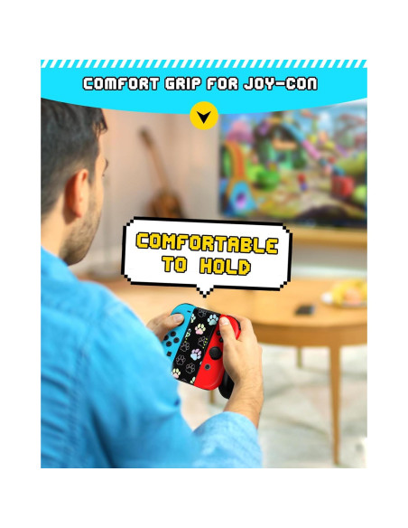 Agarre Joy-Con Lotadilo para Nintendo Switch - Diseño Huella