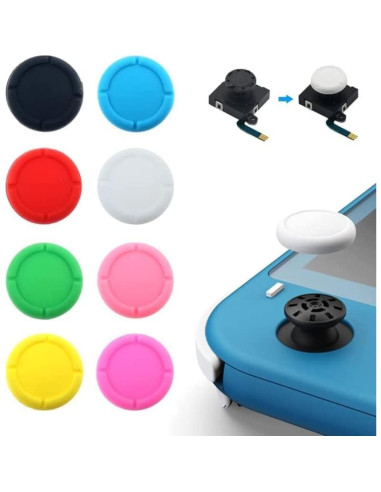Tapa Joystick 4PCS LRWDEFA para Switch Verde Manzana