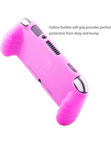 Funda de Silicona YoRHa para Nintendo Switch Lite Rosa