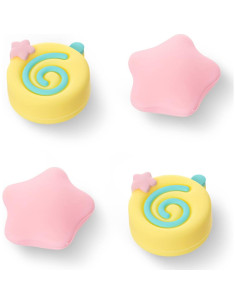Tomas de Pulgar NANANINO para Nintendo Switch - 4PCS Estrellas 2