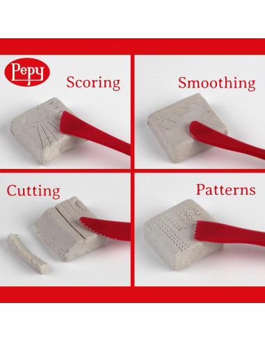 Juego de Herramientas de Escultura Pepy 35 Piezas para Arcilla