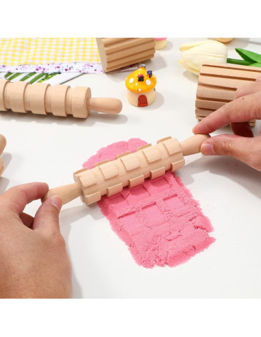 Juego de Herramientas de Madera Kisangel para Manualidades