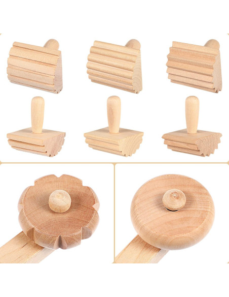 Juego de Herramientas de Madera Kisangel para Manualidades