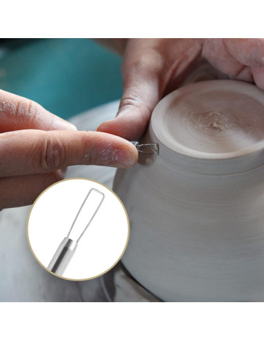 Juego de 6 Herramientas de Escultura Suiwotin para Arcilla