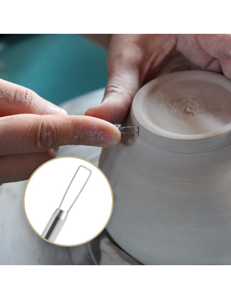 Juego de 6 Herramientas de Escultura Suiwotin para Arcilla