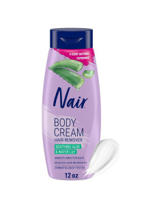 Crema Corporal Removedora de Vello Nair 340 g Aloe y Lirio de Agua