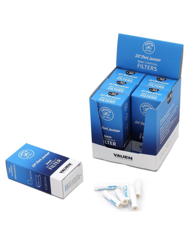 Filtros de Carbón Activado Dr. Perl Junior 6mm - 180 Filtros