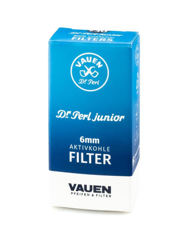 Filtros de Carbón Activado Dr. Perl Junior 6mm - 180 Filtros