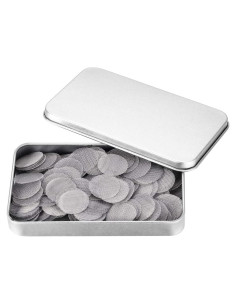 200 Piezas Pantallas de Tubo Krendr 1.91 cm Acero Inoxidable