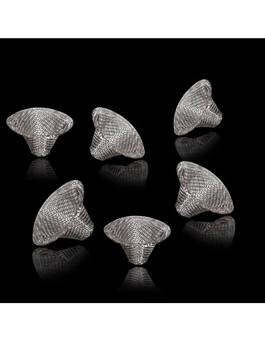 50 Piezas Pantallas de Tubo BAOLSLS 1.27 cm Acero Inoxidable