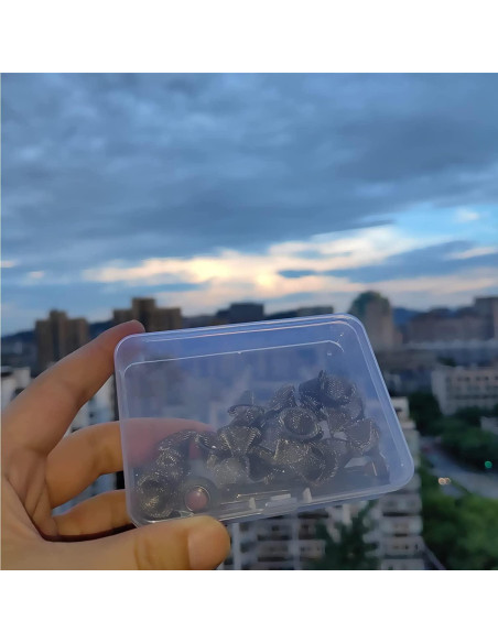 50 Piezas Pantallas de Tubo BAOLSLS 1.27 cm Acero Inoxidable