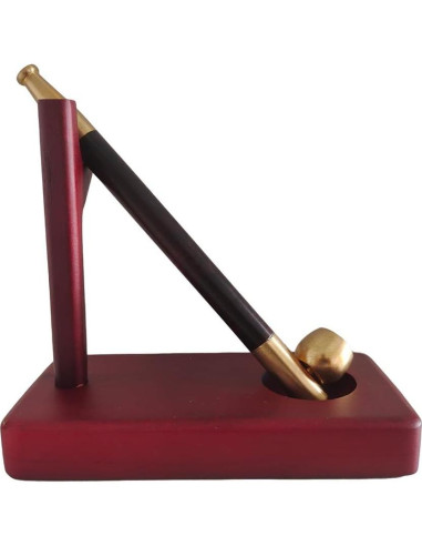 Soporte de Tabaco de Madera Tom's Wheezes para Pipa 12,7 cm