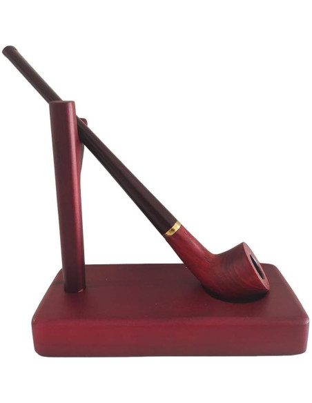 Soporte de Tabaco de Madera Tom's Wheezes para Pipa 12,7 cm