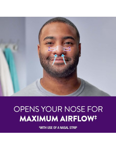 Tiras Nasales ZzzQuil Sleep, Alivio Congestión Nasal, 52 Unidades 2