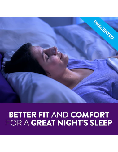 Tiras Nasales ZzzQuil Sleep, Alivio Congestión Nasal, 52 Unidades