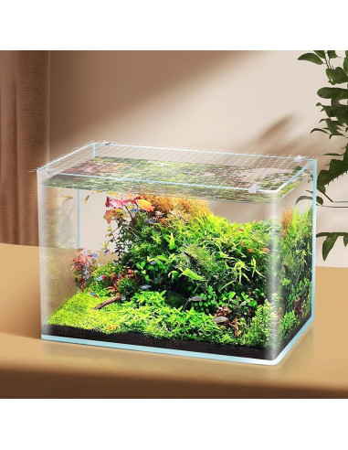 Red Antisalto para Acuario VILLCASE 70x53 cm Transparente