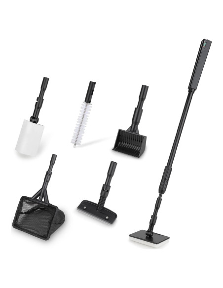 Kit de Limpieza de Acuario 6 en 1 Hygger para Tanques 75-605L