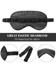 Conjunto de máscara de dormir Geyoga 2 antifaces y tapones 2