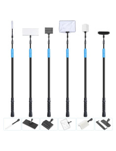 Kit de Limpieza de Acuario AquaMilagro 6 en 1 para 75-605 L