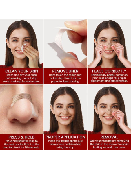 Tiras Nasales Massner Fuerza Extra 100 Unidades Beige