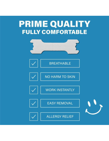 Tiras Nasales Volqi Fuerza Extra 60 Unidades Alivio Ronquidos