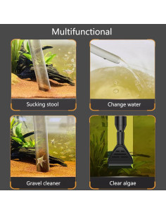 Limpiador de Grava para Acuario Carefree Fish 81cm 0.51kg 2