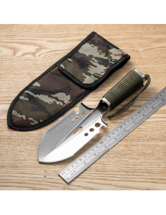 Pala Multifuncional CQWLYFMZT de Acero Inoxidable 30cm 2