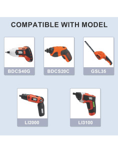 Cargador 9V Black and Decker CT-3020 para Taladros y Herramientas 2