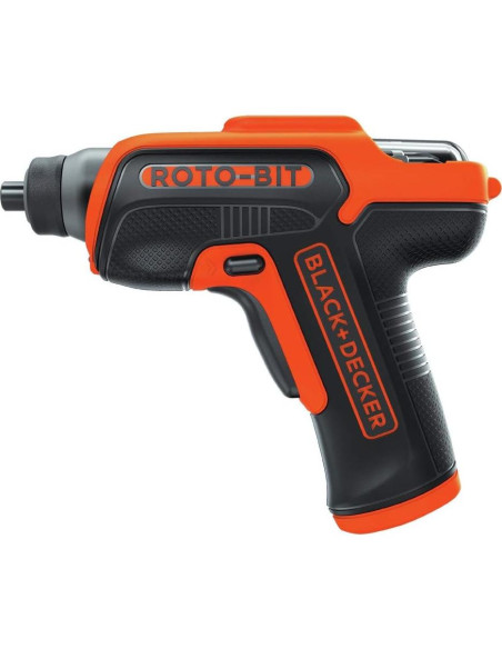 Destornillador Eléctrico BLACK+DECKER 4V MAX Inalámbrico 180 RPM