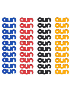 Ajustador de Cuerda Takelablaze 40pcs Aluminio Camping
