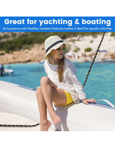 Cuerda Trenzada MaxxHaul 50228 0.64 cm x 7.62 m Multicolor