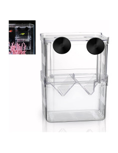 Caja de Incubación de Peces Boxtech Acrílica Blanca 21x9.5cm