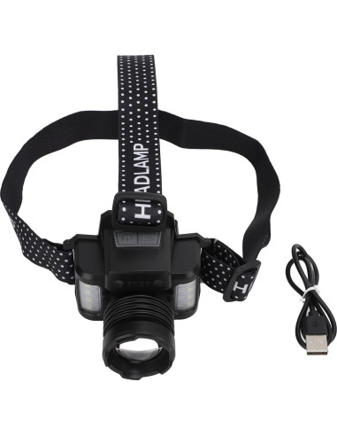 Linterna Frontal Recargable LED Ciciglow 30W con Sensor Inteligente